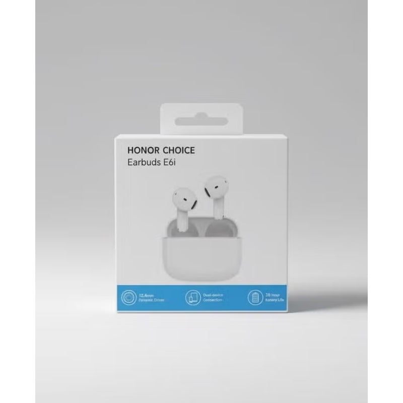 HONOR Choice E6i Earbuds - Bluetooth / Type-C / White