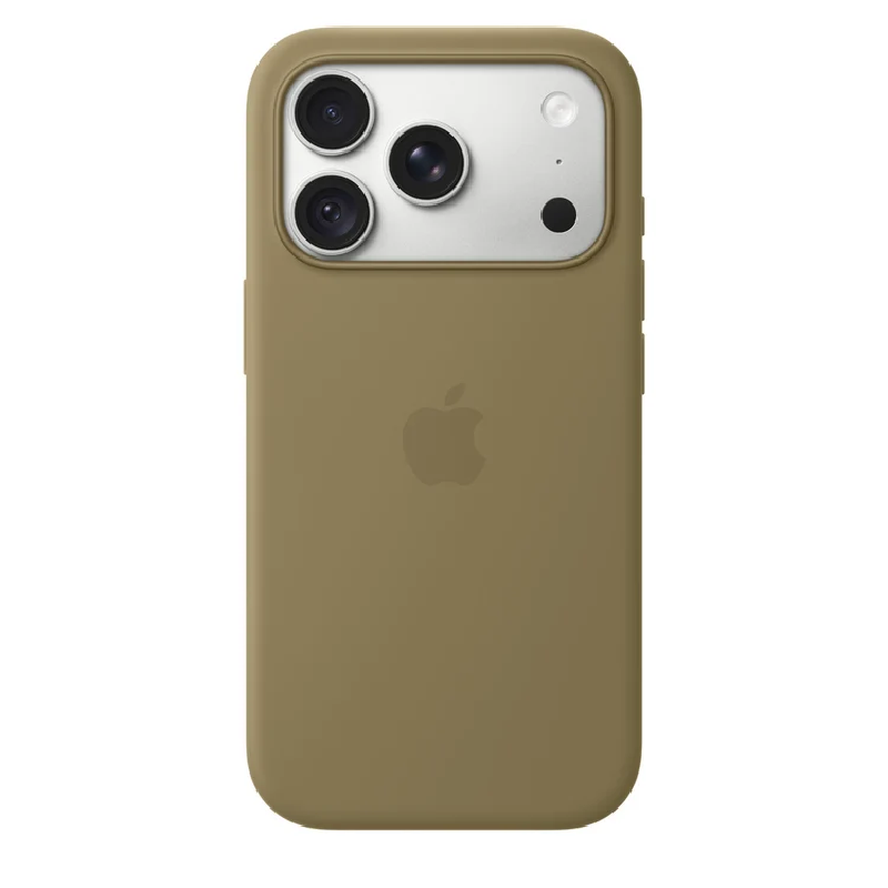 Apple iPhone 18 Pro Silicone Case with MagSafe - Olive