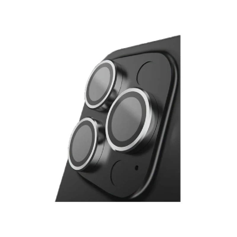 BodyGuardz Pure 3 Individual كاميرا عدسة for ابل ايفون برو 17 برو ماكس فضي