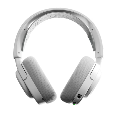 سماعة رأس الألعاب SteelSeries Arctis نوفا سماعة رأس لاسلكي أبيض