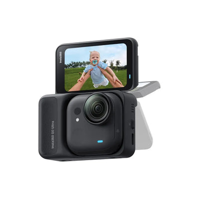 Insta360 GO Ultra Tiny Hands -Free 4K Cam Creator Bundle - Up to 12MP / Bluetooth / Wi-Fi / Black