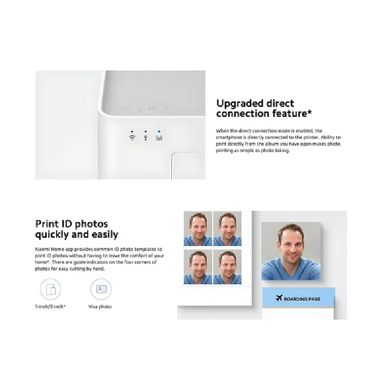 Xiaomi Instant Photo Printer 1S Set EU - White