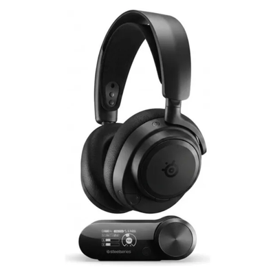سماعات الرأس الألعاب SteelSeries Arctis نوفا برو ANCسماعات الرأس على الأذن لاسلكي أسود