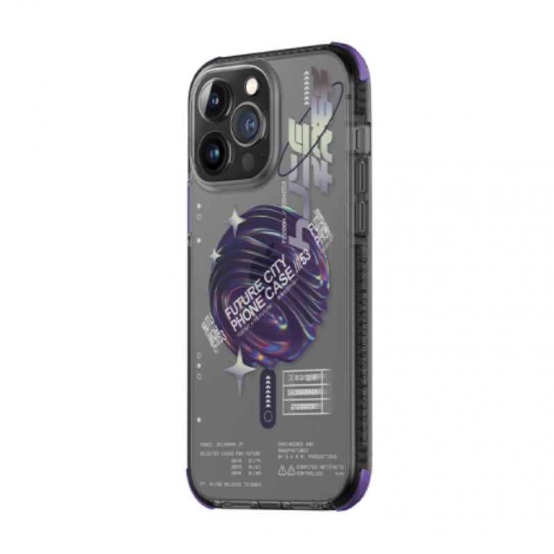 SKINARMA Shorai MagSafe Case - Apple iPhone 14 Pro / Purple Accessories > Mobiles & Tablets > Mobiles > Covers & Cases