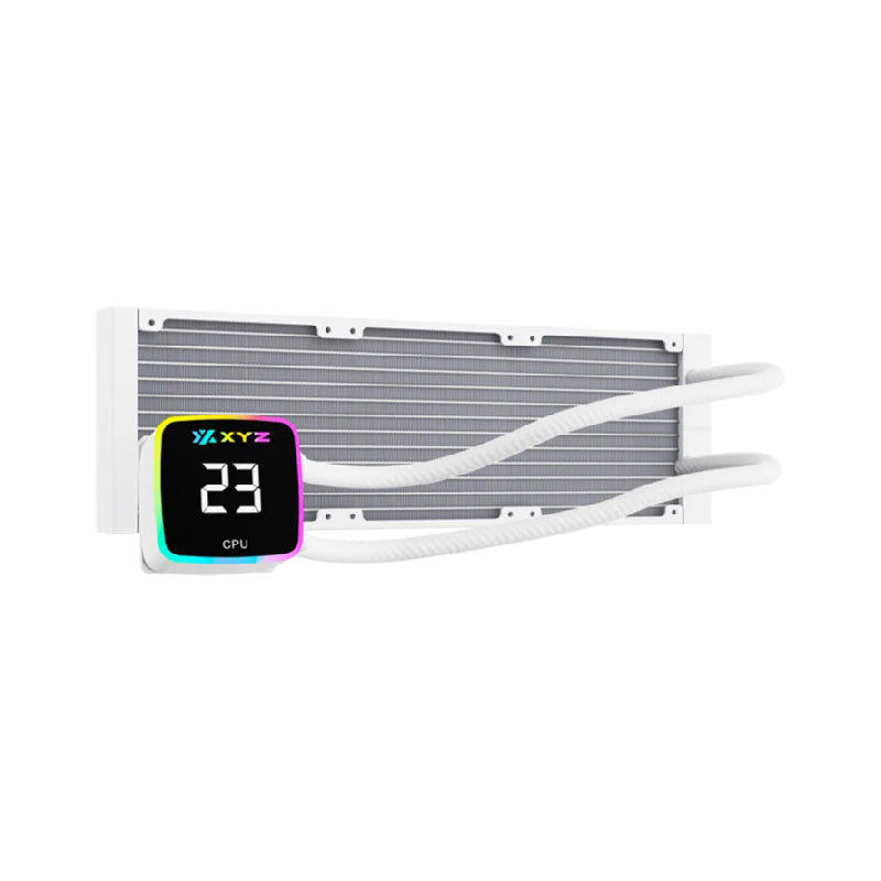 XYZ AQUAPULSE AIO 360 Liquid Cooler - White