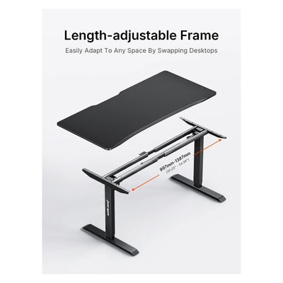 AndaSeat Xtreme Series Ergonomic Gaming Desk - 120 x 75 cm / Black