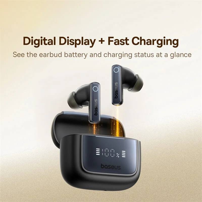 Baseus Bowie 35 True Wireless Earbuds - Cosmic Black