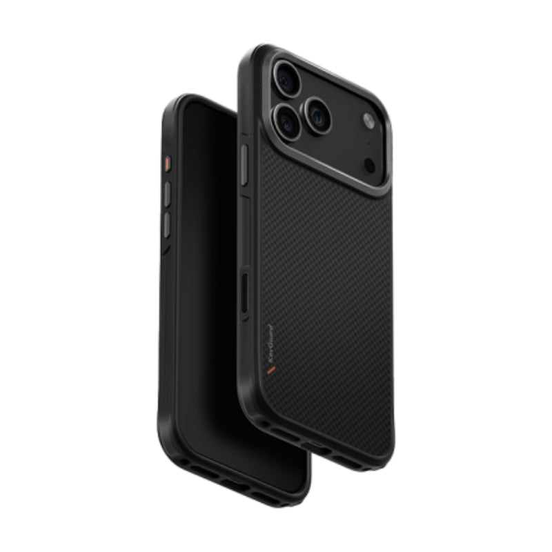 Uniq Hybrid Keva MagSafe Case for Apple iPhone 17 Pro - Carbon Black