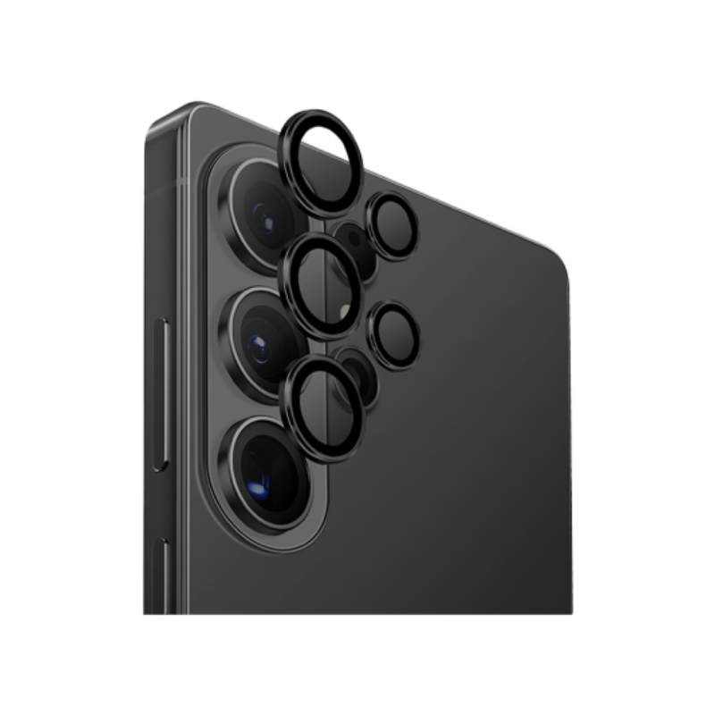 Uniq Optix Aluguard كاميرا عدسة - سامسونج جالكسي ألترا ميدنايت أسود