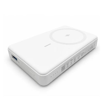 Anker 334 MagGo Wireless Power Bank - 10000mAh / USB-A / USB-C / White
