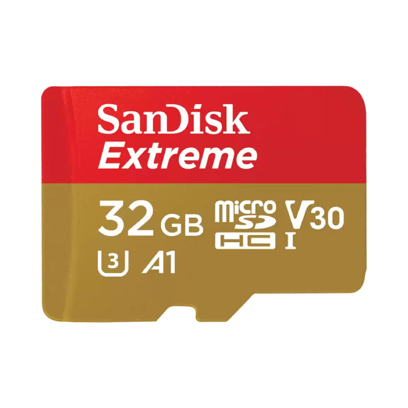 SanDisk Extreme microSDXC UHS-I Card - 32GB / Up to 100MB/s