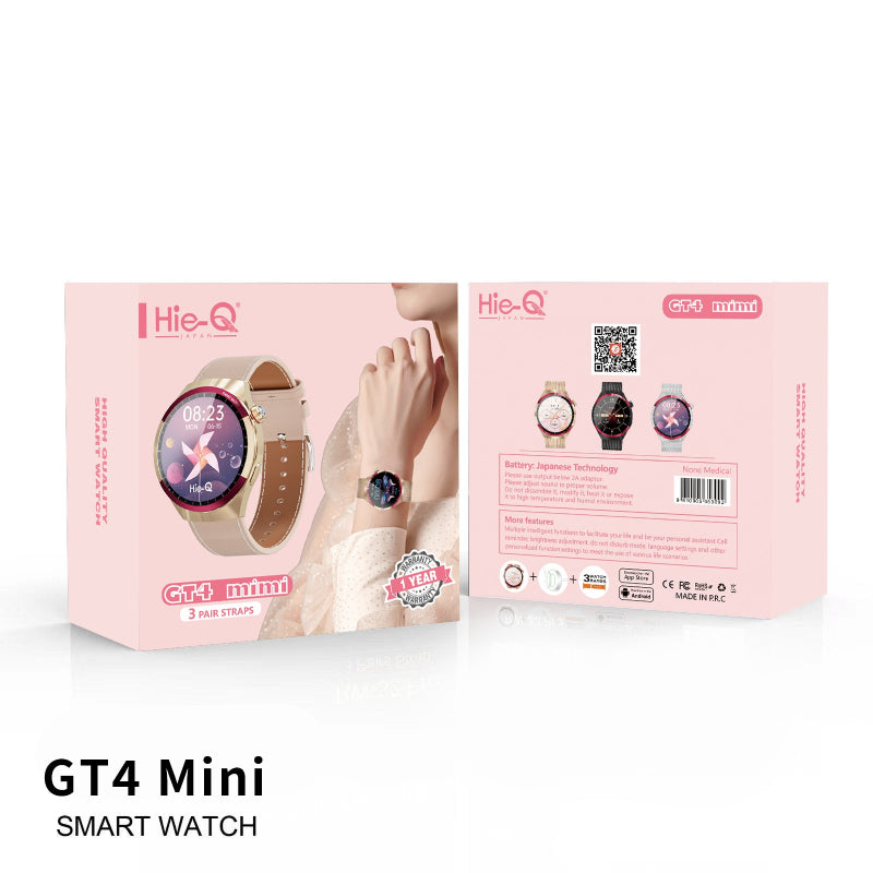 هاي-كيو جي تي 4 ميني ساعة ذكية ذكي ساعات