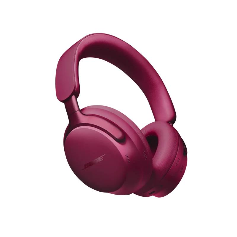 Bose Quietcomfort Ultra Wireless Noise Cancelling Over Ear Headphones - 3.5 mm / Bluetooth / USB / Type-C - Deep Plum