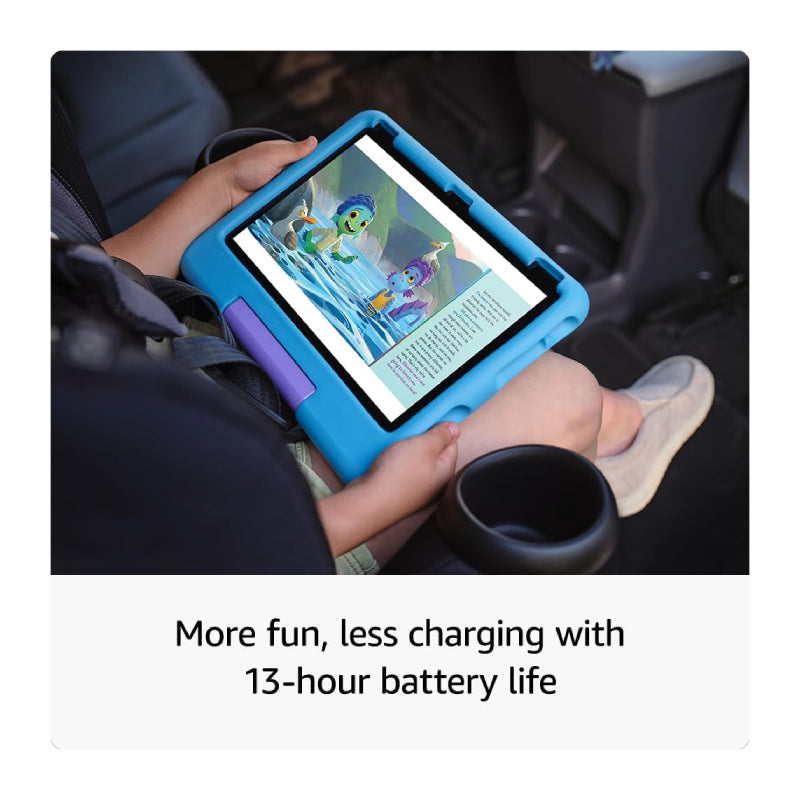 أمازون فاير اتش دي 10 ( الجيل الثالث عشر) للأطفال - 10.1 - 10.بوصة / 32 جيجابايت / بلوتوث / واي-فاي / اللون الوردي هواتف تابلت