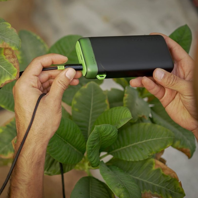 GOUI Pwani Power Bank - 20,000mAh / USB-A / USB-C / Black
