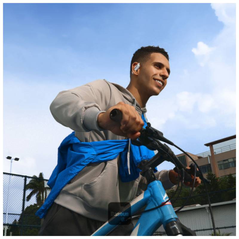 Baseus Eli Sport 1 Open-Ear Wireless Earbuds - Stellar White