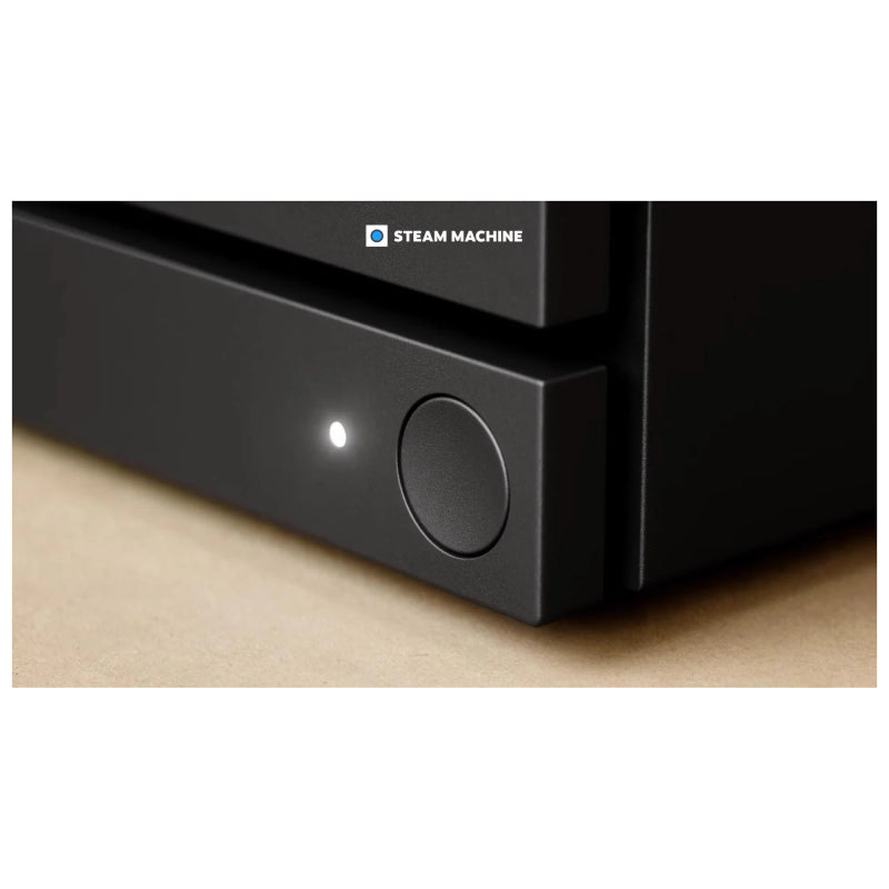 Steam Machine Gaming PC - AMD Zen 4 6-Core / 16GB / 2TB SSD / HDMI 2.0/DisplayPort 1.4/USB / Black