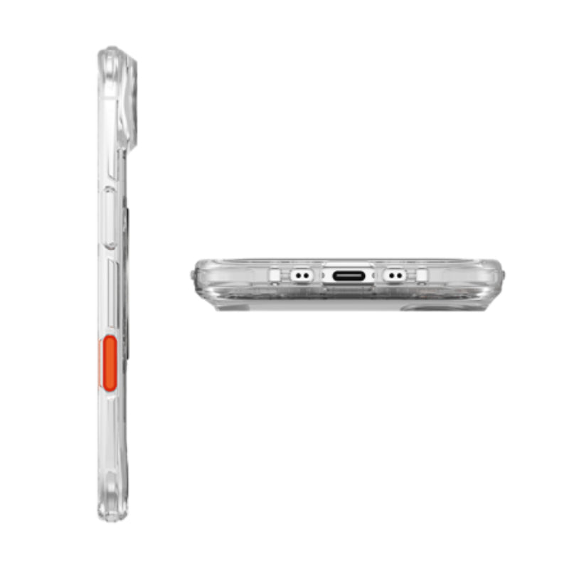 UNIQ Hybrid Swivix MagClick With 360 Rotating Kickstand Case with for Apple iPhone Air - Lucent Clear