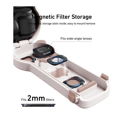 TELESIN DisAdv Case for DJI Osmo Pocket 4 - Purple