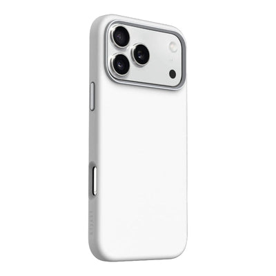 Levelo Iris MagSafe Liquid Silicone Case For Apple iPhone 17 Pro - Silver Accessories > Mobiles & Tablets > Mobiles >