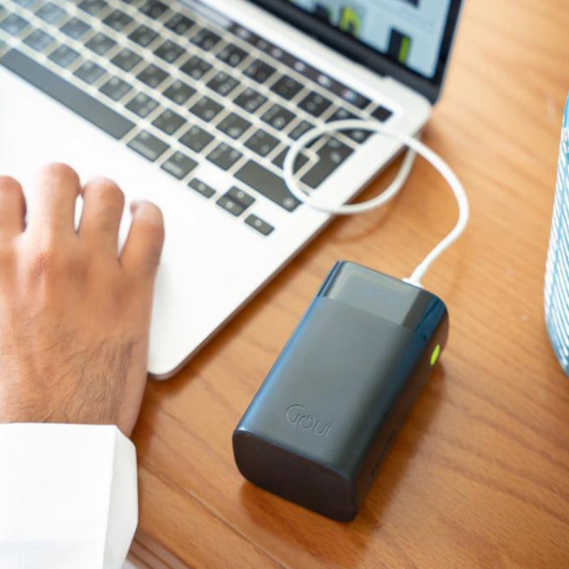 GOUI Premium Power Bank - 20,000mAh / 60W / USB-A / USB-C / Black