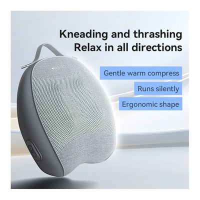 Yesido MG15 Rechargeable Back Massager – Hot Compress Ergonomic Fatigue Relief Tool - Gray