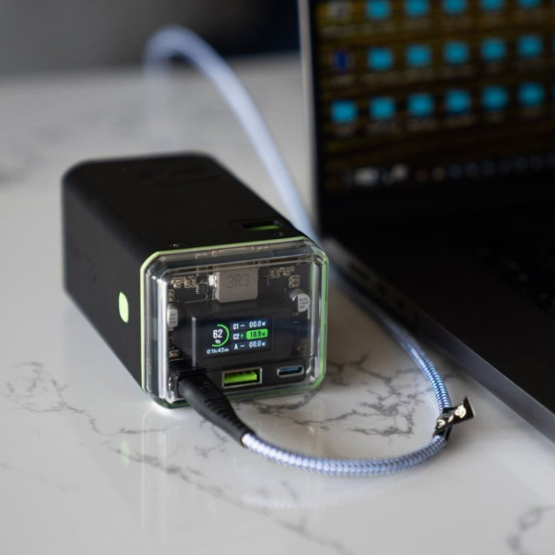 GOUI Beast Power Bank - 20,000mAh / 65W / USB-A / USB-C / Black