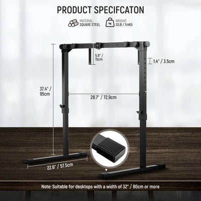 NEEWER ST200 Overhead Camera Mount Rig with Arca Type QR Plate - Black