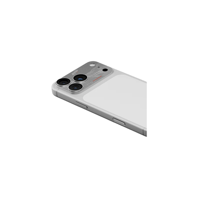 SkinArma Sonix Aluminium Camera Lens Protector for Apple iPhone 17 Pro Max - Silver