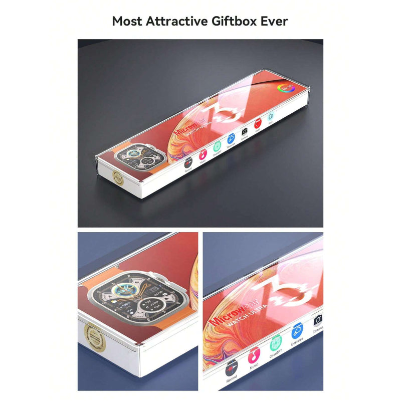 Microwear Active Pro Smart Watch Ultra - 2.2inch AMOLED / Bluetooth Smart Watches