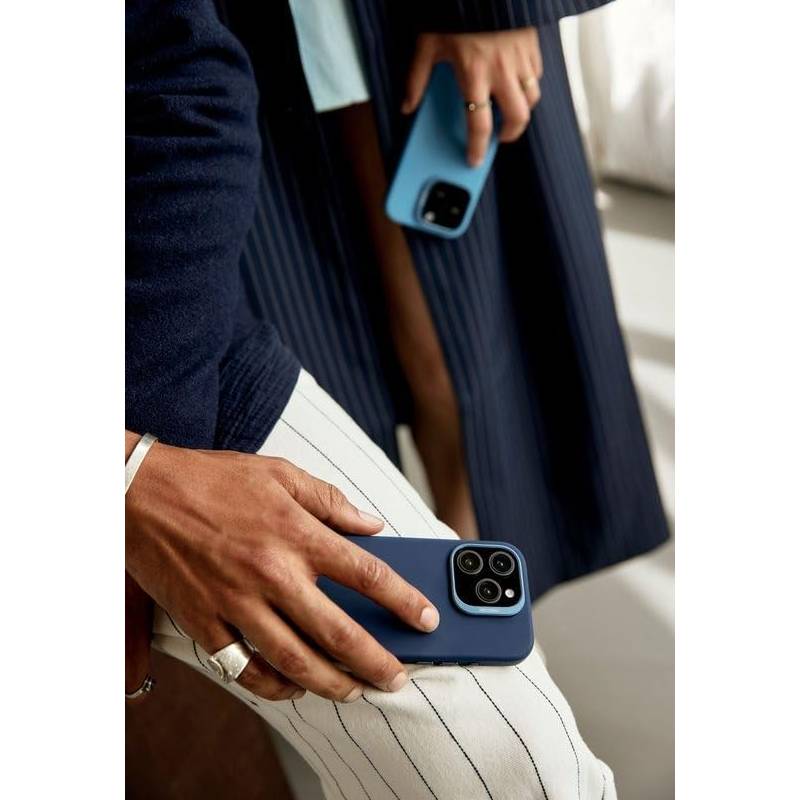 حافظة سيليكون مضادة للميكروبات - ابل ايفون 16 برو ماكس / كحلي اكسسوارات > هواتف تابلت > هواتف