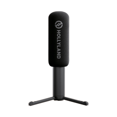 HOLLYLAND Interview Adapter for Wireless Microphones - Black