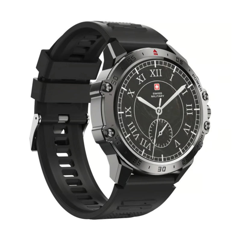 Swiss Military DOM 5 Smart Watch - 1.43’’ AMOLED / Black Smart Watches