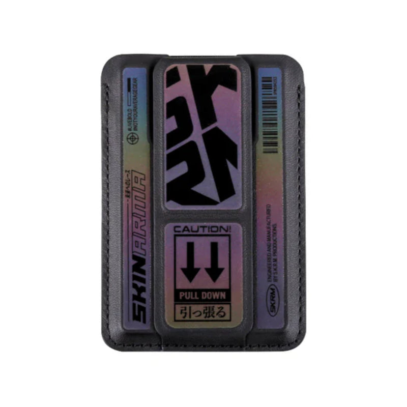 SKINARMA Kado Wallet Mag-Charge Card Holder With Grip Stand - Hologram Accessories > Mobiles & Tablets > Mobiles >