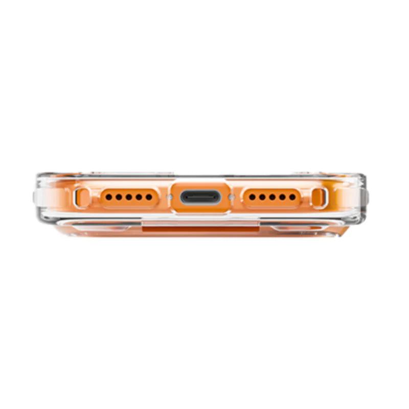 Bundle Offer - Apple iPhone 17 Pro - 256GB / Cosmic Orange / 5G / 6.3" / Middle East Version + UNIQ Hybrid Heldro Air Magclick Charging Case For Apple iPhone 17 Pro - Volt Orange