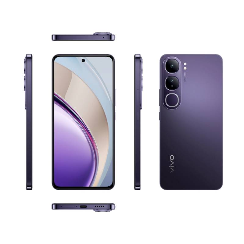 Vivo V40 Lite - 256 جيجابايت / 12 جيجابايت / 6.67 بوصة / 5جي .67 بوصة / 5جي / ديناميكي أسود - هاتف هواتف تابلت هواتف >