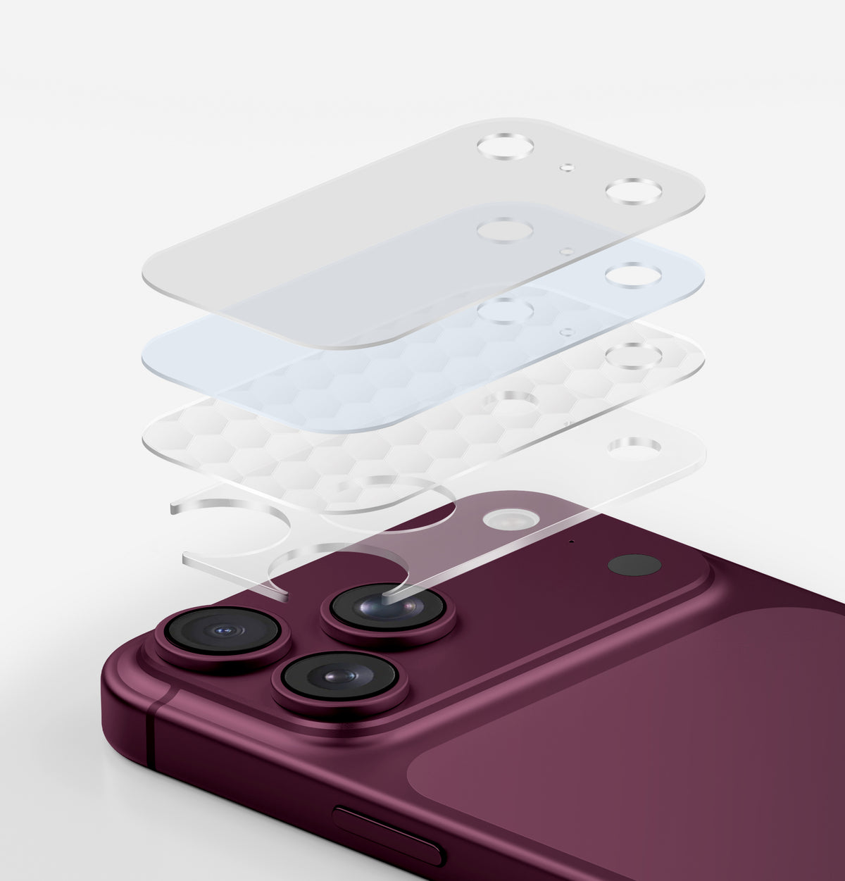 Uniq Optix Aeroshield Camera Module Protector - For Apple iPhone 18 Pro