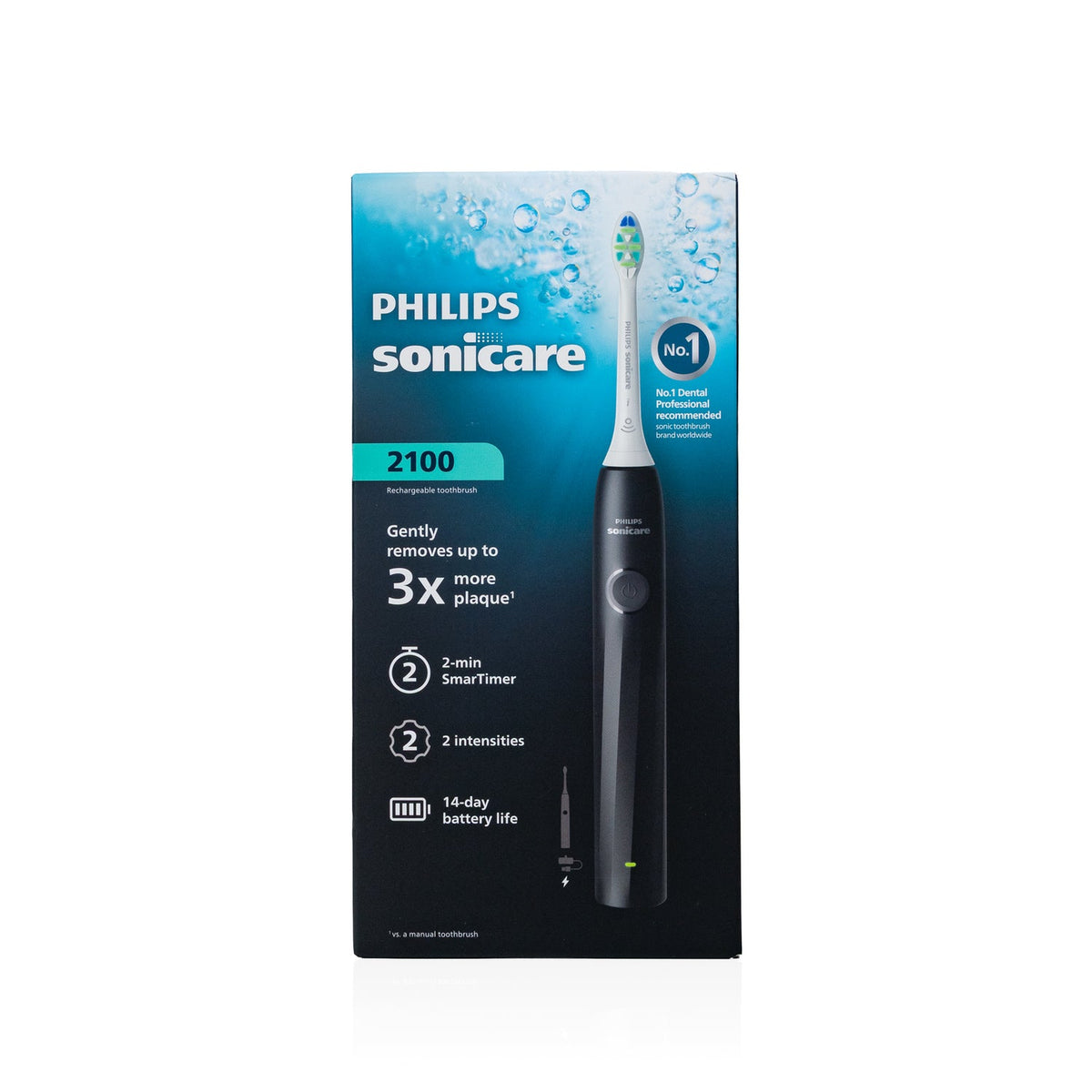 Philips Sonicare Rechargeable Toothbrush 2100 Series - Black