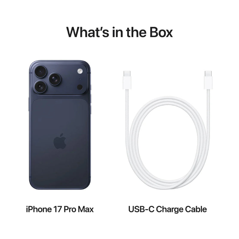 Pre-order Apple iPhone 17 Pro Max - 256GB / Deep Blue / 5G / 6.9’’ Mobiles & Tablets > Mobiles
