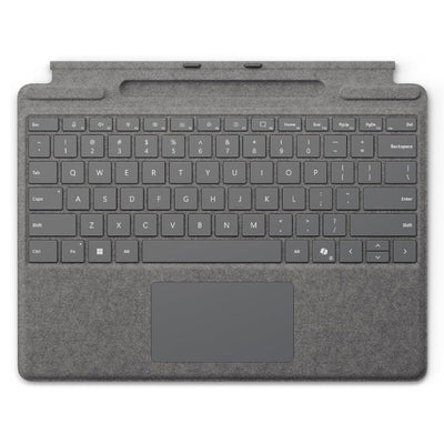 Microsoft Surface Pro Signature Keyboard - Copilot / Arabic/English / Platinum