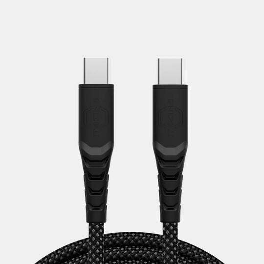 Itskins Hybrid Braided Magnetic Cable - 100W / USB-C / 1.5 Meter / Black