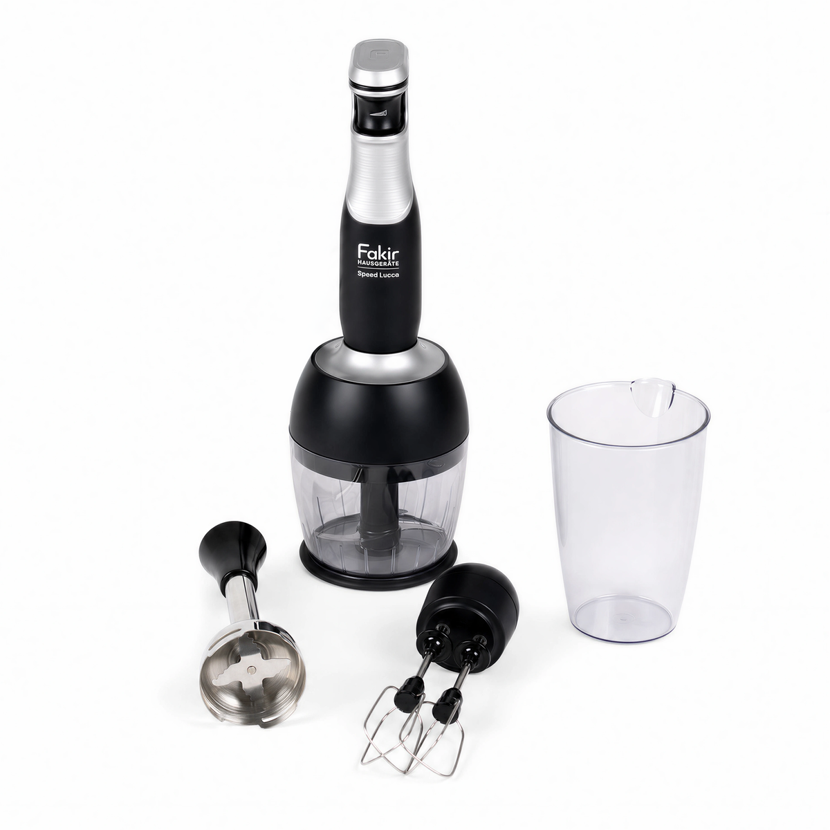 FAKIR SPEED LUCCA BLENDER SET BLACK & SILVER