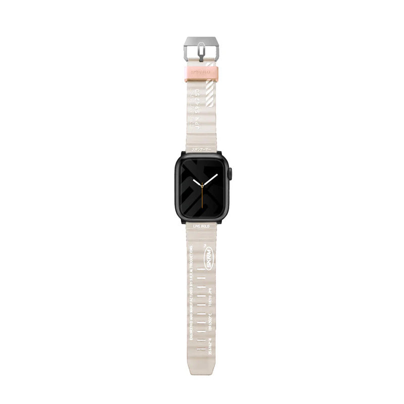 SKINARMA Apple Watch Strap Shokku 42/44/45 mm - Beige Accessories > Smart Watches