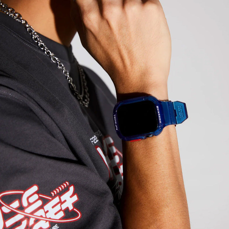 سكينارما ابل ساعة سوار سعيدو 45/44 مم - أزرق اكسسوارات > ذكي ساعات