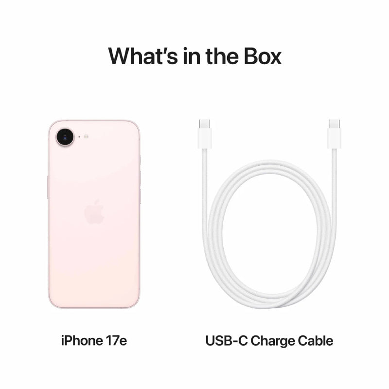 Apple iPhone 17e - 512GB / Soft Pink / 5G / 6.1"