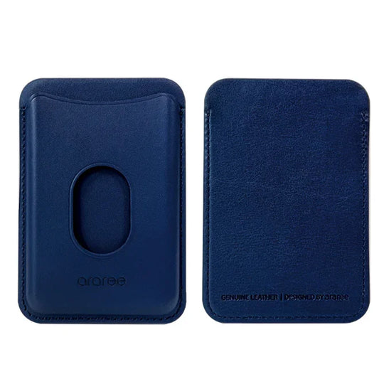 Araree Stick Pocket Magsafe Wallet - Deep Blue