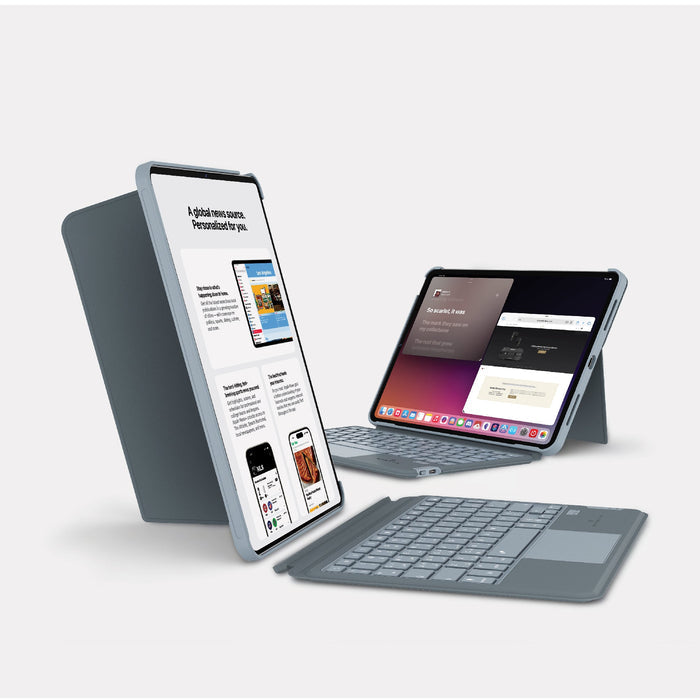 Smartix ممتازة في 1 -لاسلكي بعدلاسلكي ممتازة لأجهزة ايباد اير بوصة (M2) و10.9 بوصة /برو بوصة (M2) و10.9 بوصة ( الجيل العاشر)