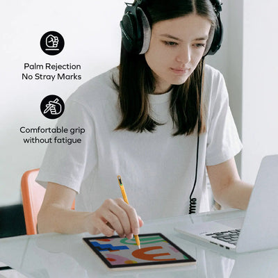 MOMAX Mag.Link Pop Magnetic Active Stylus Pen/iPad - 90mAh / USB-C / Yellow