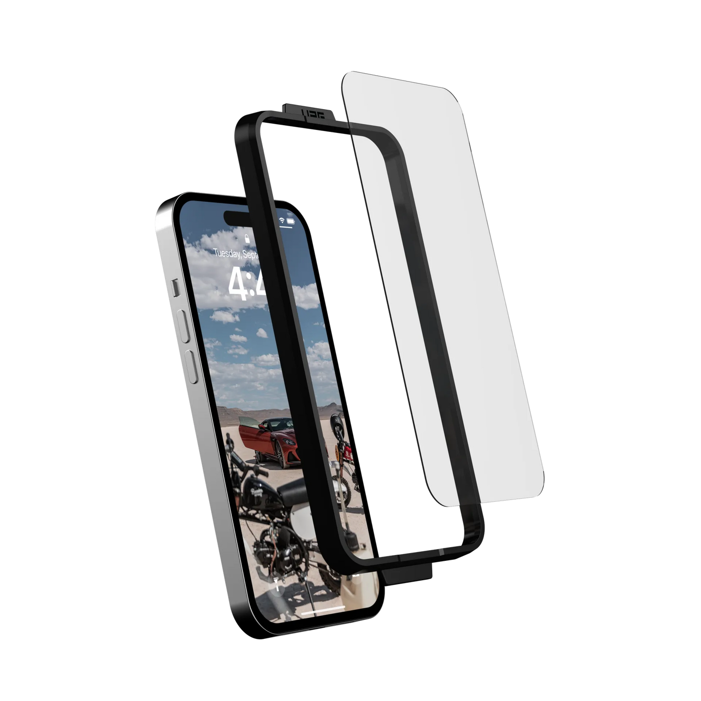 يو ايه جي زجاج شاشة الدرع الواقي بلس - ابل ايفون 14 برو ماكس / شفاف اكسسوارات > هواتف تابلت > هواتف >