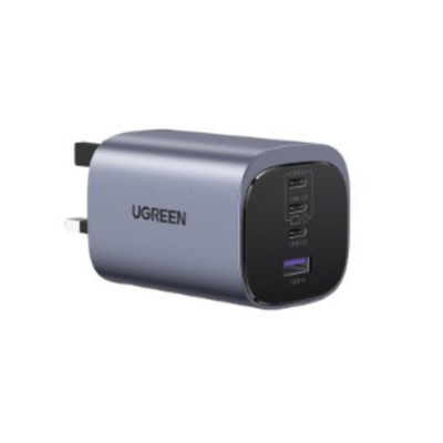 UGREEN Nexode 4-Port Gan Fast Charger UK - 100W / USB-A / USB-C / Space Grey